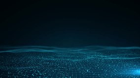 Technology Digital Data Abstract Background, Cyber space Particles Network Connections, big data virtual reality online games. cryptocurrency blockchain. data flow Metaverse. Ai. 3D Illustration - Powered by Shutterstock - Get 15% off with code: PIKWIZARD15