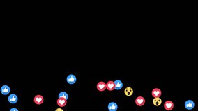 Emoji social media Live streaming style animated icon. Alpha channel, transparent background. 4K resolution - Powered by Shutterstock - Get 15% off with code: PIKWIZARD15