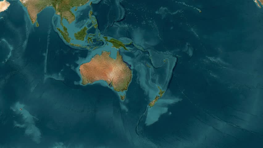 Brisbane City Map Zoom - Australia.mp4