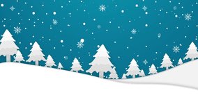 Winter Snow falling Blue background - Powered by Shutterstock - Get 15% off with code: PIKWIZARD15