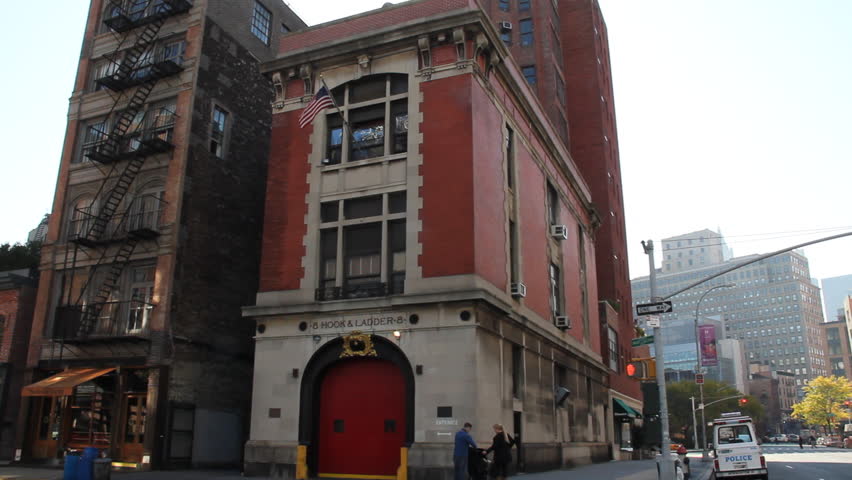 Red Brick Manhattan Downtown Firehouse