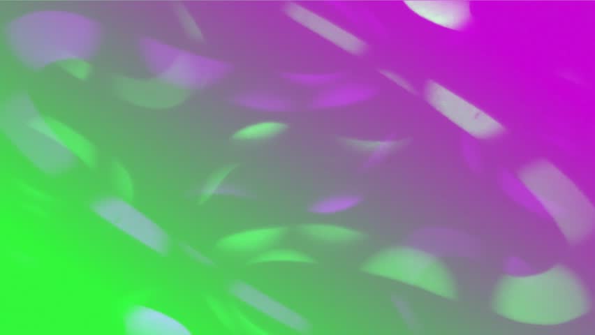 Green and Pink Motion Background - Composite of DJ video wheel and CGI