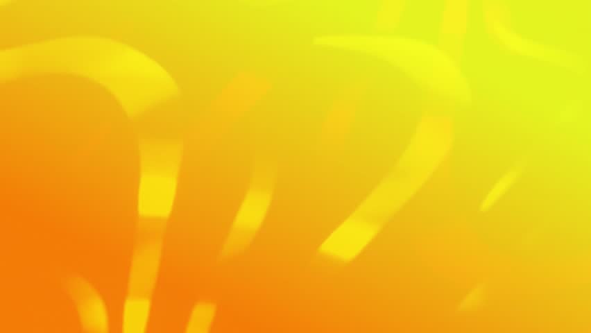 Orange and Yellow Motion Background - Composite of DJ video wheel and CGI