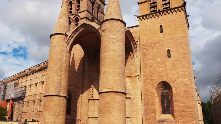 Montpellier Cathedral or Saint Pierre Cathedral a Roman Catholic church dedicated to Saint Peter and located in the city of Montpellier, France