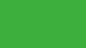 Animation video loop liquid element cartoon effect on green screen background , good for transition your video