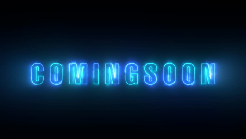 Scifi Movie Trailer Coming Soon Text Reveal. video animation.