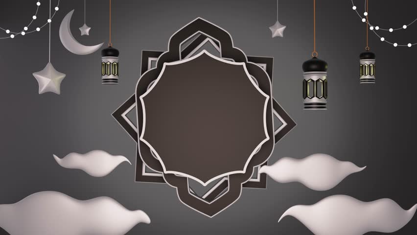 Title	
3D black background ramadhan and idul fitri, suitable for product promotion sale