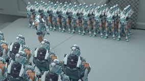 Dancing robot squad leader, Space Guard soldiers with a bouquet of flowers, 3d rendering - Powered by Shutterstock - Get 15% off with code: PIKWIZARD15