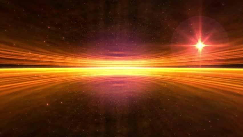 4k Relaxing Horizon Space Motion Background