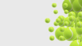 Dynamic 3D video transition featuring a tennis ball with chroma key and mask cuts. This vibrant animation adds a creative and sporty touch to your videos, ideal for sports-related content and themed p - Powered by Shutterstock - Get 15% off with code: PIKWIZARD15