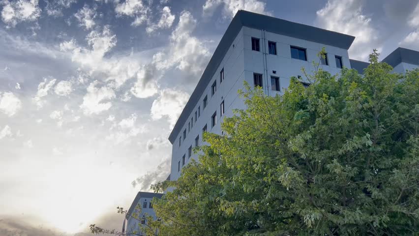 Sunset at GMC teaching hospital 