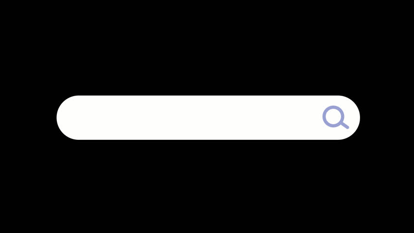 Great search bar alpha channel