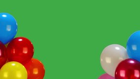 balloons on a green screen - Powered by Shutterstock - Get 15% off with code: PIKWIZARD15