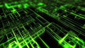 Abstract technology background with digital data flow. Moving lines on Circuit board. Modern technology data motion background. - Powered by Shutterstock - Get 15% off with code: PIKWIZARD15