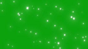 Glitter sparkle animated green screen, 4K Chroma key 3d animation. White shining dust light. Bokeh light lights effect background. Glowing stars sparkle. Concept: Christmas, party, celebrate, birthday - Powered by Shutterstock - Get 15% off with code: PIKWIZARD15