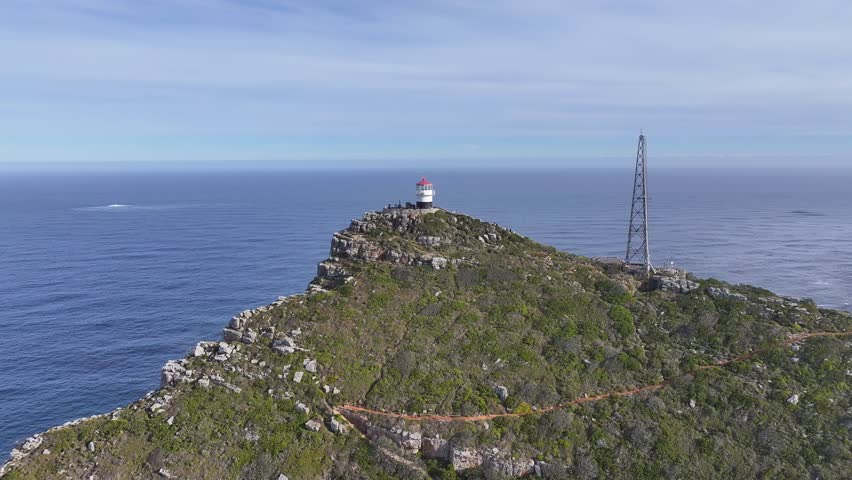 Cape Point Lighthouse At Cape Town Western Cape South Africa. Maritime Cape Town South Africa. Beach Horizon Shore Sea. Shore Outdoor Shore Seaside Panorama. Shore Sea Ocean Bay Water.