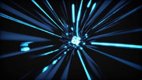 looping space tunnel with object flying inside. endless light wormhole. sstkBackgrounds - Powered by Shutterstock - Get 15% off with code: PIKWIZARD15