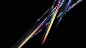 Abstract animation, rotating glass shapes, 4k seamless looped video, 3d render - Powered by Shutterstock - Get 15% off with code: PIKWIZARD15