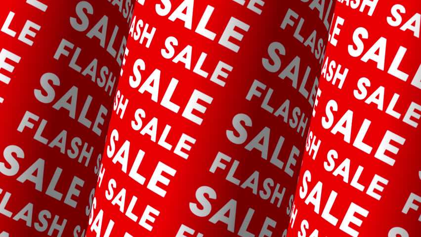 Sale discount animation on red bachground for shopping event, Sale discount looped motion graphic for banner, advertising, black friday promo ad