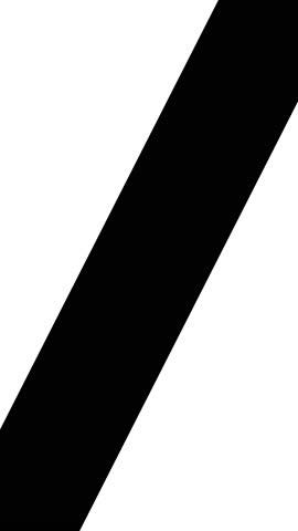 Set of vertical geometric transition masks, animated stripes