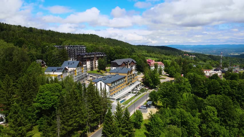 Mountains forest vacation spot hotel tourism Germany
