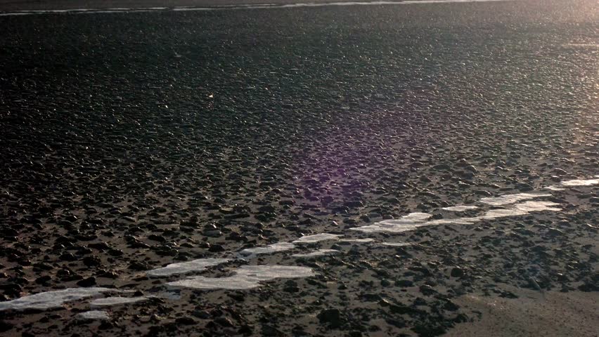 Vehicles throwing sand at themselves on a European road. Concept of damage to private property due desertification caused by Climate Change. All humanity suffers the consequences of the greed of a few