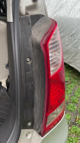 Rear car lights or brake lights