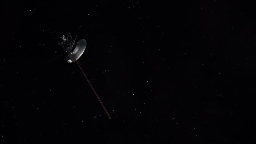 Voyager Space Probe Powering Up and Reestablishing Contact