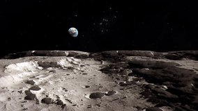 The Eagle Has Landed - Space Capsule on the Lunar Surface Establishing Shot - Powered by Shutterstock - Get 15% off with code: PIKWIZARD15