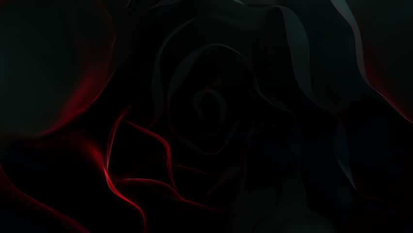 A mesmerizing red and black swirl pattern provides a captivating display of movement and depth, evoking a sense of mystery and intrigue