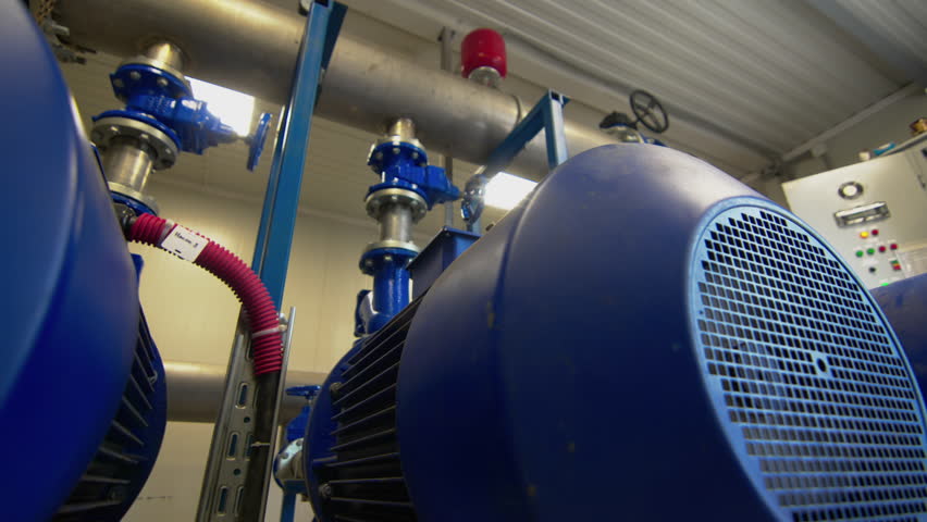 Water pumping system for tank supply. Machinery designed for quick and efficient performance. Optimizing industrial facility operations