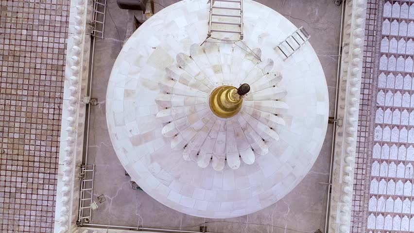 Islamabad.Pakistan  Golra Sharif Mosque. Top View 