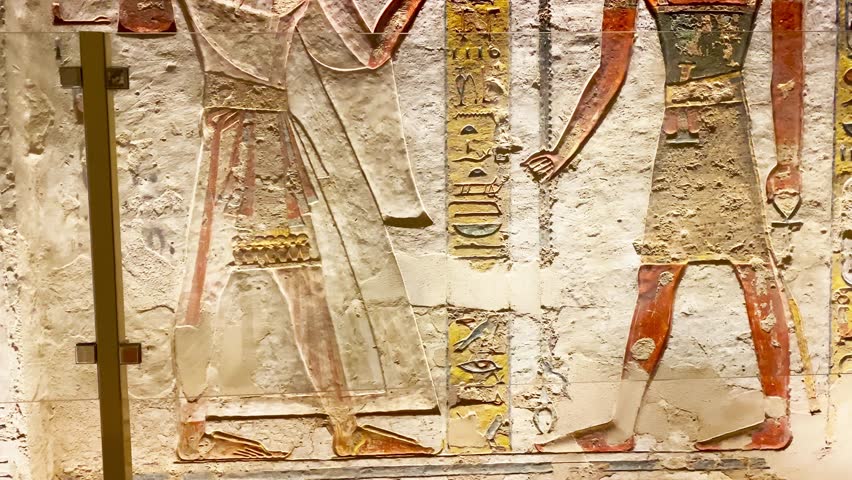Tomb KV11 in the Egyptian Valley of the Kings, in the Theban necropolis, Egypt, Luxor