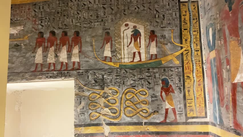 Tomb KV16 in the Egyptian Valley of the Kings, in the Theban necropolis, Egypt, Luxor.