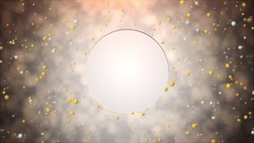 Futuristic Blue bokeh particles glitter awards dust gradient background. glittering in space bokeh background. Crypto currency, big data, block chain and digital Cyber technology. 3D Illustration - Powered by Shutterstock - Get 15% off with code: PIKWIZARD15