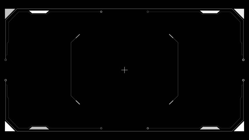 Futuristic cyber and technology viewfinder of future. interface data sci fi frame hud ui. box border scifi digital screen hologram panel. Technology hologram frame border and. 3D Illustration