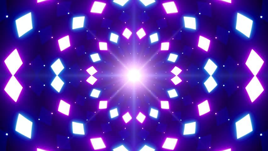 Flashing Diamond Tile Lights vjloop