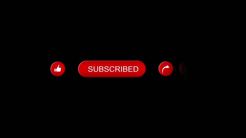 like button, subscribe button bell notification. Social media interface Mouse clicking Subscribe Button Like Notification. click, internet, online, social, stream, streaming, video. 3D Illustration