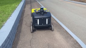 Food Delivery Robots . Robots are autonomous robots that make local food and package deliveries. - Powered by Shutterstock - Get 15% off with code: PIKWIZARD15