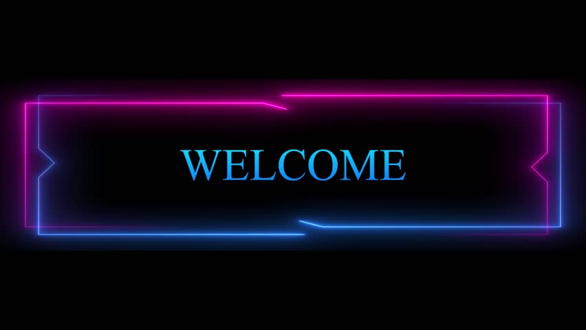 
WELCOME TITLE ANIMATION V2 4K RESOLUTION