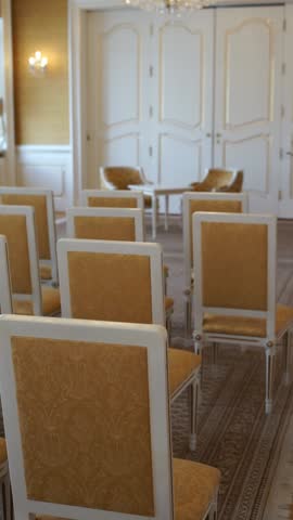 hall for politicians palace vertical video