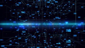 Game start title, Animation of data processing over globe. Concept Artificial intelligence, play new cool game, application - Powered by Shutterstock - Get 15% off with code: PIKWIZARD15