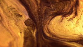 Wet glitter texture. Ink drip. Defocused black yellow golden color mix shimmering sand particles texture paint spill water emulsion flow motion abstract art background. - Powered by Shutterstock - Get 15% off with code: PIKWIZARD15