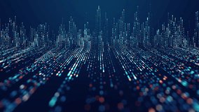 Big data technology background. Motion of digital data flow. Transferring of big data. Artificial Intelligence Quantum Computer,  big data,  block chain, analysis - Powered by Shutterstock - Get 15% off with code: PIKWIZARD15