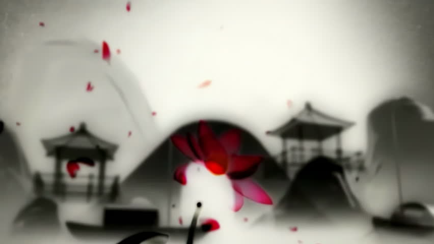 Mysterious landscape China