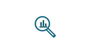 Animated data analytics icon, data analytics concept. Searching for data concepts. - Powered by Shutterstock - Get 15% off with code: PIKWIZARD15