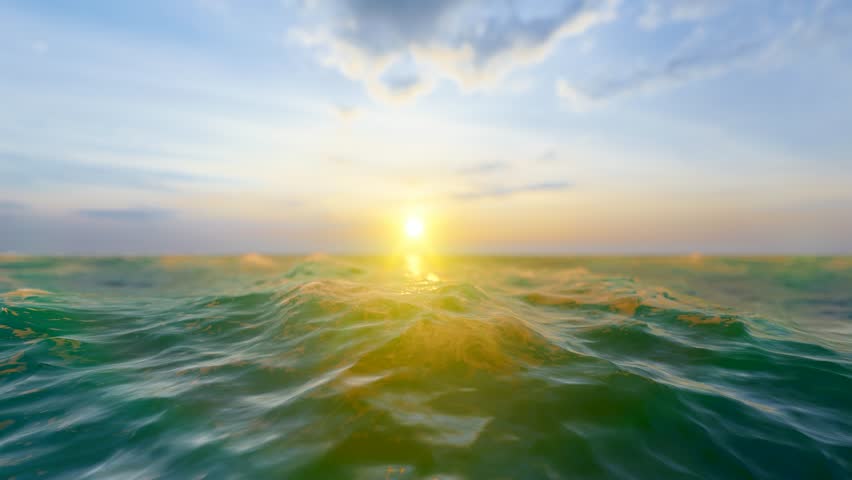 quicklly Crossing the rough sea