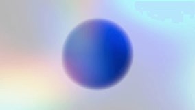 A vibrant abstract image featuring a blurred sphere with a gradient background of soft pastel colors. The sphere's indistinct outline creates a dreamy, surreal effect - Powered by Shutterstock - Get 15% off with code: PIKWIZARD15