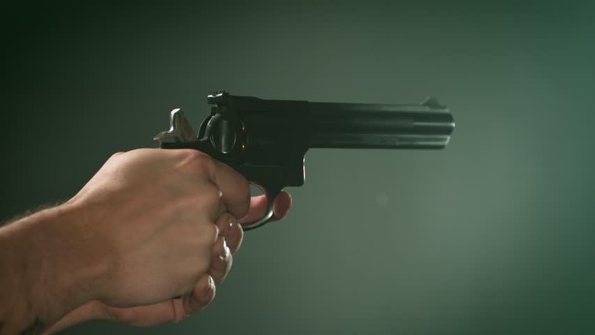 Super Slow Motion Footage of Real Gun Shot From Hand Pistol at 1000fps.