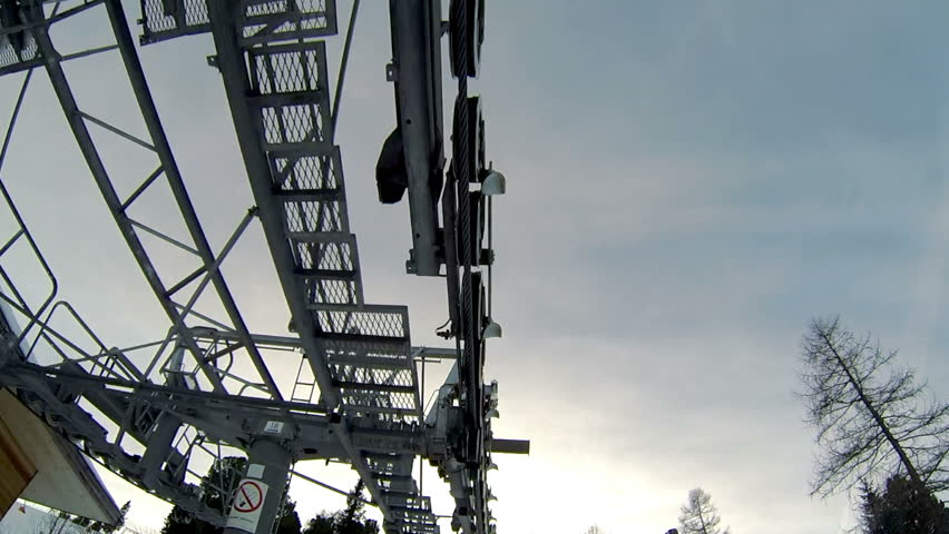 Ski ChairLift Top Cam